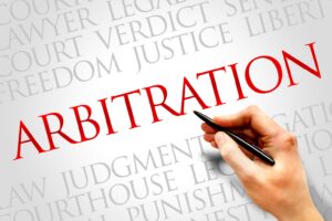 Arbitration Accounts Receivable Collection Process